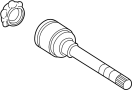 Image of CV Joint Kit (Front) image for your 1992 Toyota Tercel   