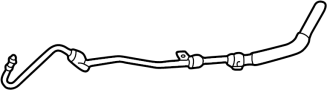 Image of Power Steering Return Hose (Upper, Lower) image for your 2010 TOYOTA TACOMA 2700CC 16-VALVE DOHC EFI, MANUAL, 5-SPEED