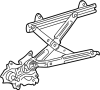 Image of Window Regulator image for your 2019 Toyota Tacoma   