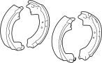 View Drum Brake Shoe (Rear) Full-Sized Product Image
