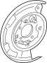 Image of Brake. Plate. A backing Plates used on. image for your 2011 Toyota 4Runner   