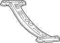 View Suspension Subframe Crossmember (Rear) Full-Sized Product Image