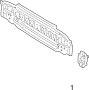 Image of Rear Body Reinforcement (Rear, Lower) image for your 2006 Toyota Sequoia   