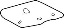 Image of Spare Tire Cover (Rear, Upper) image for your 2000 TOYOTA AVALON