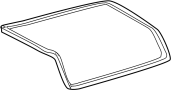 View Deck Lid Seal (Rear) Full-Sized Product Image 1 of 1