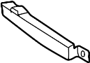 View Bumper Cover Spacer Panel (Left, Front) Full-Sized Product Image