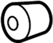 View Headlight Grommet Full-Sized Product Image