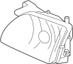 Image of Headlight. Housing. (Right). A Headlight. A. image for your 1998 Toyota Tacoma 3.4L V6 M/T RWD SR5 Extended Cab Pickup Fleetside 