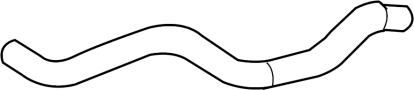 View Cooler. Hose. Oil. (Upper) Full-Sized Product Image