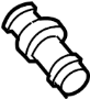 View Engine Oil Cooler Line Connector Full-Sized Product Image 1 of 4