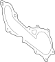 View Engine Water Pump Gasket Full-Sized Product Image 1 of 2