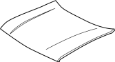 Image of Hood Panel image for your 2024 Toyota Mirai   
