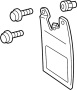 Image of Mud Flap (Left, Front) image for your 1998 TOYOTA T100 DELUXE 3400CC EFI, AUTOMATIC ,4-SPEED COLUMN SHIFT