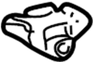 Image of Bracket SUB - Assembly, SP. Mount Bracket. Spring Assembly Bracket. (Rear). Included with: Frame. image for your 2002 TOYOTA TACOMA DELUXE
