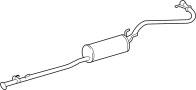 View Exhaust Muffler Full-Sized Product Image 1 of 1