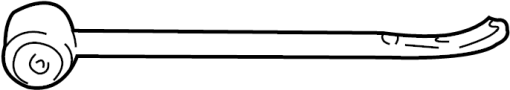 Image of Suspension Strut Rod Kit (Right) image for your 2003 Toyota Tacoma 2.4L M/T RWD Base Extended Cab Pickup Stepside 