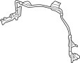 Image of ABS Wheel Speed Sensor (Left, Front) image for your 2004 Toyota 4Runner   