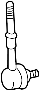 Image of Link. Stabilizer. (Front). Exc.Rear Sway Bar. image for your 2007 Toyota Camry   