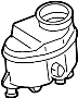 Image of Brake Master Cylinder Reservoir image for your 2015 TOYOTA HIGHLANDER
