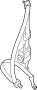 Image of Seat Belt Lap and Shoulder Belt (Rear) image for your 2010 Toyota FJ Cruiser   