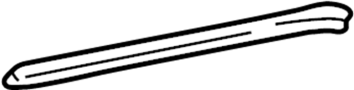 Image of Roof Drip Molding Seal image for your 2019 TOYOTA COROLLA XLE Sedan