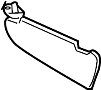 Image of Sun Visor (Right) image for your 1998 Toyota Tacoma  SR5 Extended Cab Pickup Fleetside 