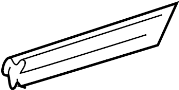 Image of Door Window Belt Weatherstrip (Front) image for your TOYOTA TACOMA