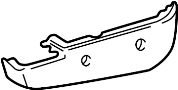 Image of Seat Armrest Base (Front) image for your 1998 Toyota Tacoma 3.4L V6 M/T 4WD SR5 Extended Cab Pickup Fleetside 