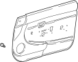 View Door Interior Trim Panel (Front) Full-Sized Product Image 1 of 2