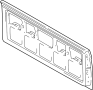 Image of Tailgate (Rear) image for your 2016 Toyota Tacoma   