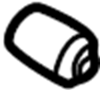 Image of Leaf Spring Bushing (Rear) image for your 1998 Toyota Tacoma 3.4L V6 M/T 4WD SR5 Extended Cab Pickup Fleetside 