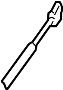 Image of HVAC Blower Control Cable image for your 1998 Toyota Tacoma 3.4L V6 M/T 4WD SR5 Extended Cab Pickup Fleetside 