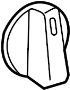 Image of HVAC Heater Control Knob image