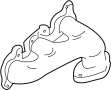 Image of Exhaust Manifold (Left) image for your 2016 Toyota Tacoma 2.7L M/T 4WD SR Extended Cab Pickup Fleetside 