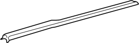 Image of Roof Drip Molding image for your 2022 Toyota 4Runner   