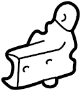 Image of Door Hinge (Front, Upper) image for your 2009 Toyota Tacoma   