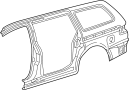 Image of Uniside (Left) image for your 2001 TOYOTA SIENNA