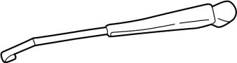 Image of Back Glass Wiper Arm (Rear) image for your 2022 Toyota RAV4  Hybrid Limited Sport Utility 