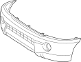 Image of Cover, Bumper. (Front) image for your 2015 TOYOTA TACOMA