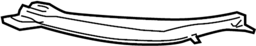 Image of Bumper Cover Support Rail (Front, Upper, Lower) image for your 2007 Toyota Tacoma  Base Standard Cab Pickup Fleetside 