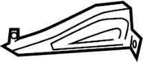 Image of Bumper Cover Bracket (Front, Upper, Lower) image for your 2007 Toyota Tacoma 4.0L V6 A/T RWD Base Standard Cab Pickup Fleetside 