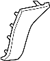 Image of Cover Extension. Extension, Bumper. (Front) image for your 2015 TOYOTA TACOMA