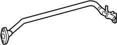 Image of By - Passenger hose. Pipe, Water BY - Passenger. image for your 2016 Toyota Tacoma   