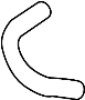 Image of Hose, TRANSMIS. NO4. Hose, Transmission O. Oil Hose. Included with: Trans. image for your 2020 Toyota RAV4  Hybrid Limited Sport Utility 