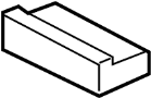 Image of Chassis Frame Reinforcement Bracket (Front) image for your 2000 Toyota RAV4   