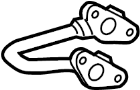 Image of Pipe. Intake, NO.4. Hoses. (Right) image for your 1998 TOYOTA COROLLA