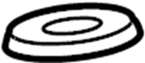 Image of Retainer. Cushion. Bearing. Strut mount. (Lower) image