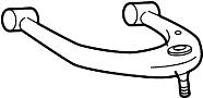 View Suspension Control Arm (Front, Upper) Full-Sized Product Image