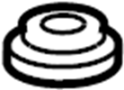 Image of Cushion, DIFFERENTIA. Support insulator. Support, Differential. (Rear) image for your 2023 TOYOTA TACOMA TRD Pro Crew Cab Pickup Fleetside 3.5L  4WD