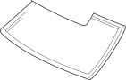 View Windshield Molding (Upper) Full-Sized Product Image 1 of 1